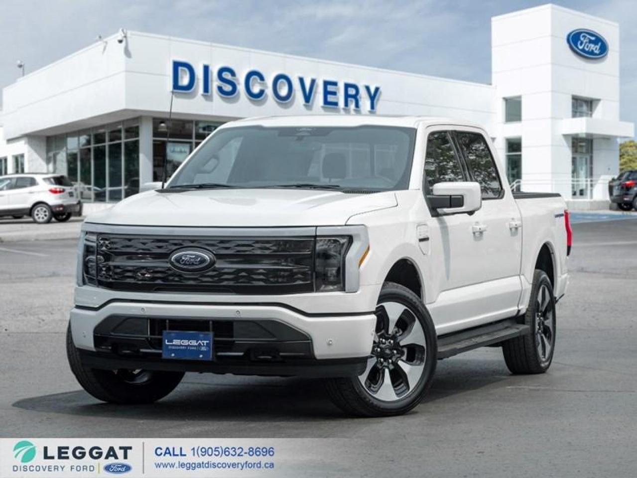 Used 2022 Ford F-150 Lightning Platinum 4WD SuperCrew 5.5' Box for sale in Burlington, ON