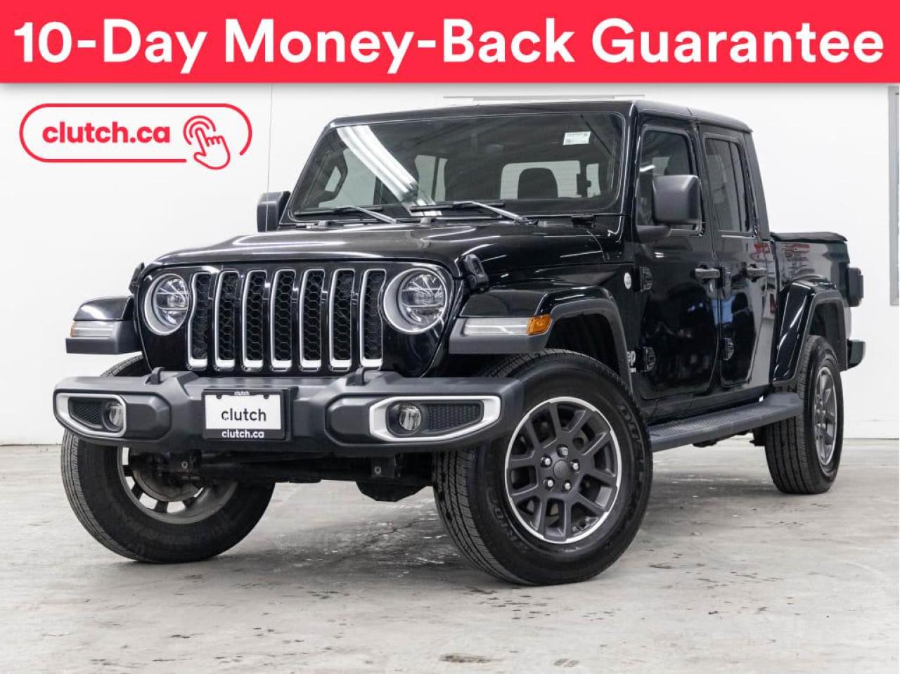 Used 2020 Jeep Gladiator Overland 4x4 w/ Apple CarPlay & Android Auto, Bluetooth, Backup Cam, Nav for sale in Toronto, ON