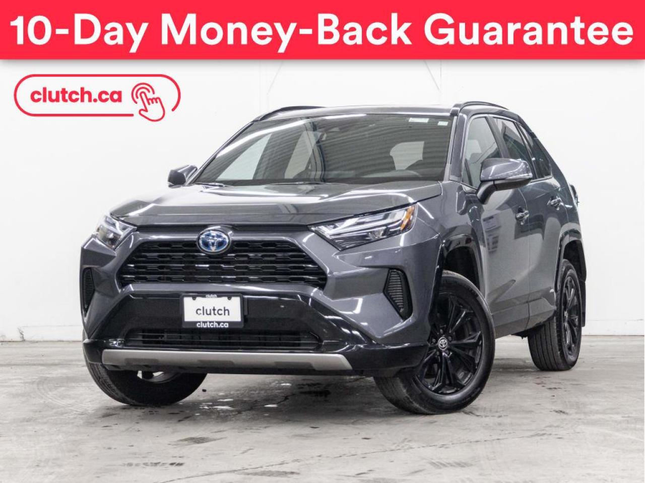 Used 2022 Toyota RAV4 Hybrid SE w/ Apple CarPlay & Android Auto, Cruise Control, Moonroof for sale in Toronto, ON