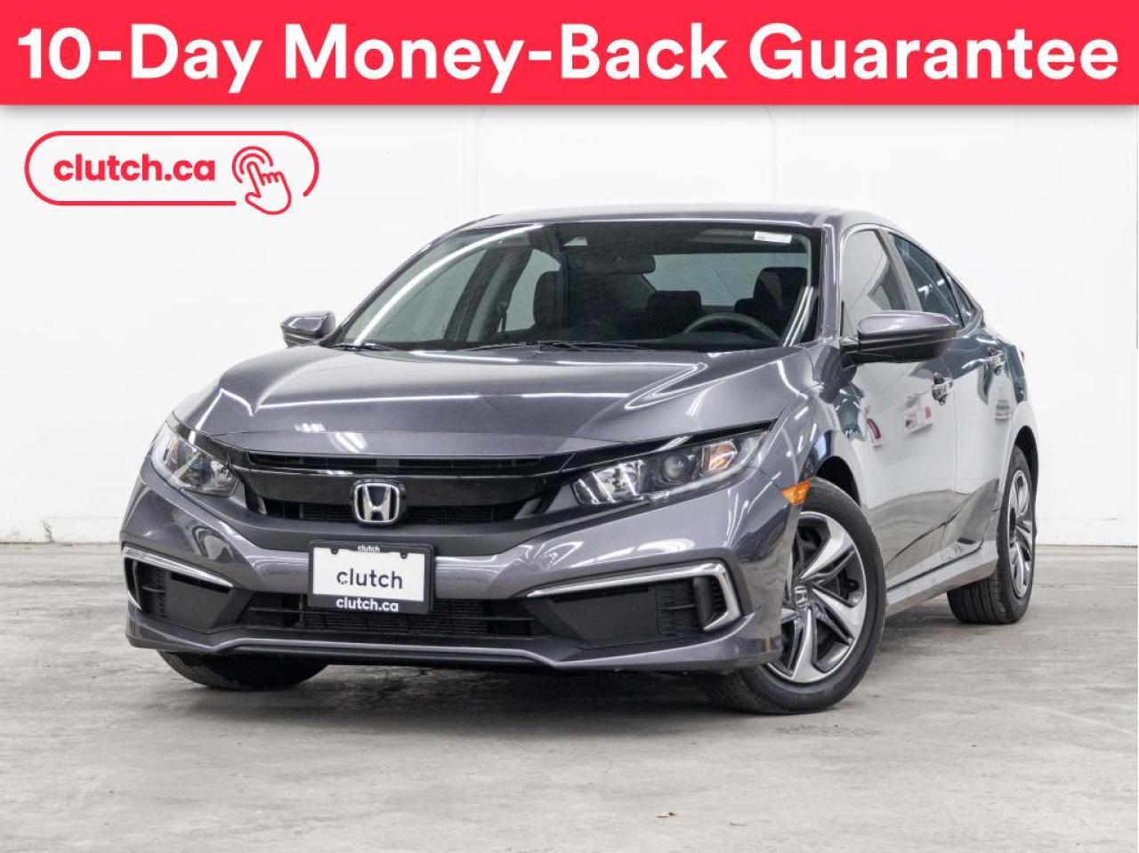 Used 2019 Honda Civic Sedan LX w/ Apple CarPlay & Android Auto, Adaptive Cruise for sale in Toronto, ON
