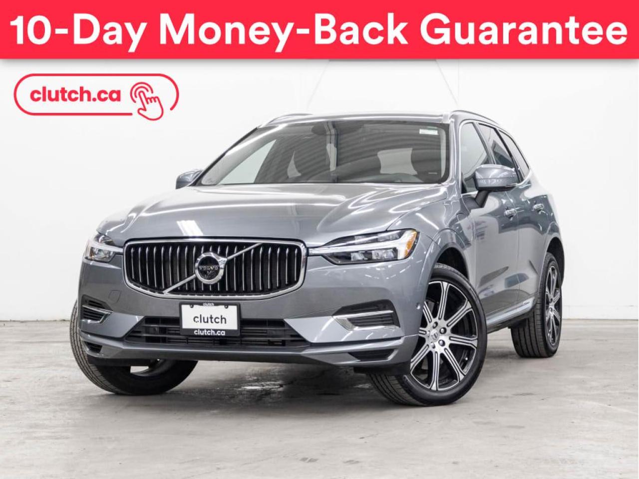 Used 2021 Volvo XC60 T8 eAWD Plug-In Hybrid Inscription w/ Apple CarPlay & Android Auto, Moonroof, Nav for sale in Toronto, ON