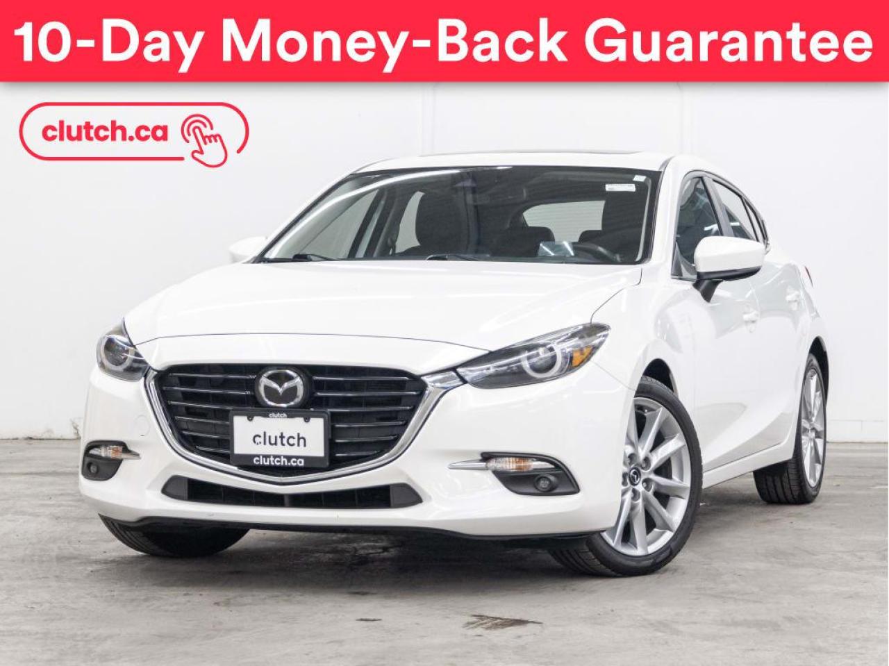 Used 2017 Mazda MAZDA3 GT Premium Pkg w/ Bluetooth, Backup Cam, Moonroof, Nav for sale in Toronto, ON