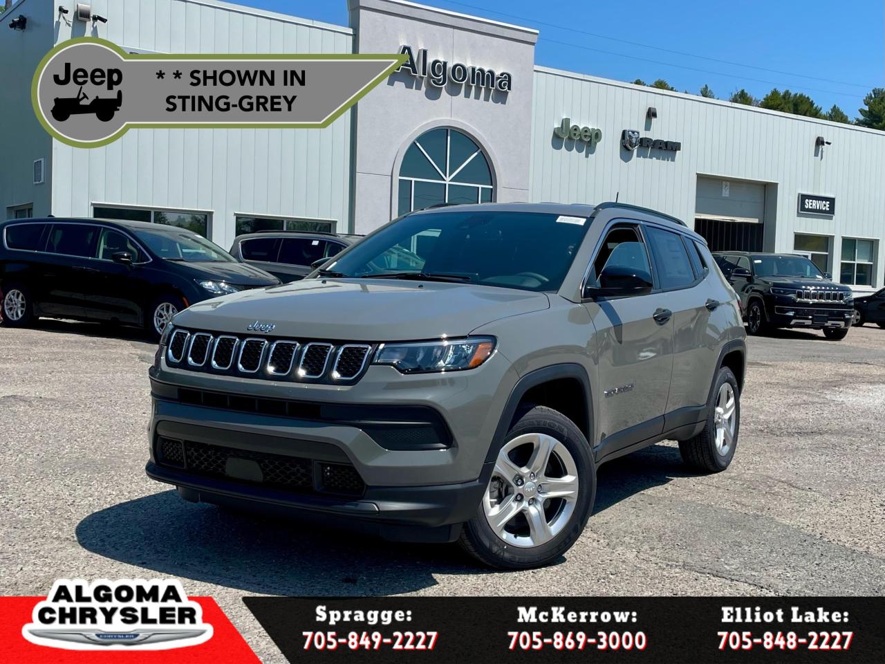 New 2023 Jeep Compass Sport for sale in Spragge, ON