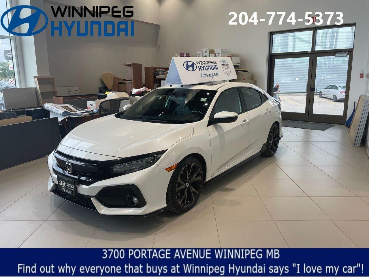 Used 2017 Honda Civic Hatchback Sport Touring for sale in Winnipeg, MB