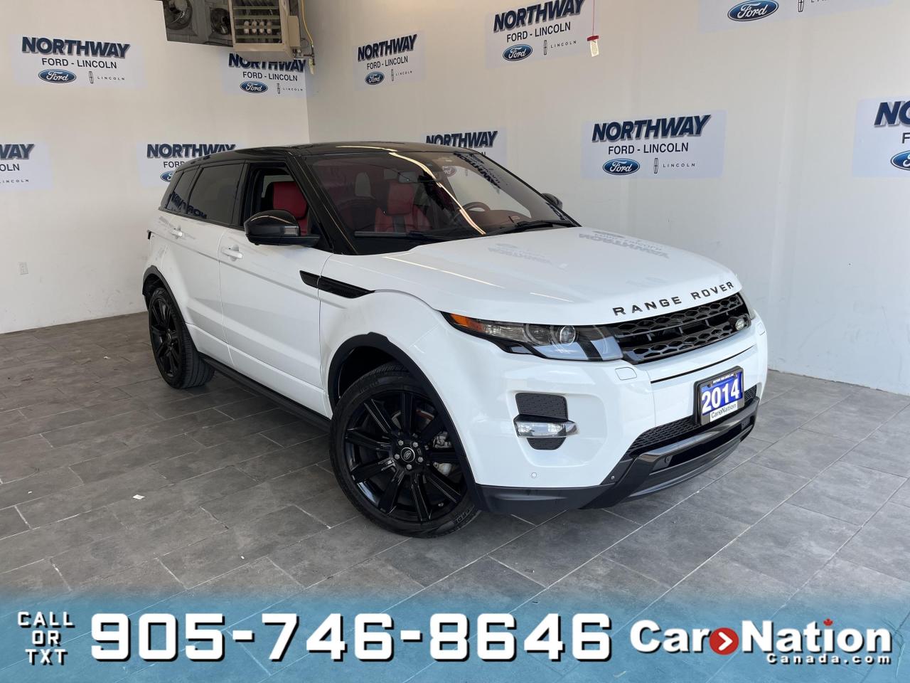 Used 2014 Land Rover Evoque DYNAMIC PREMIUM | AWD | LEATHER | PANO ROOF | NAV for sale in Brantford, ON