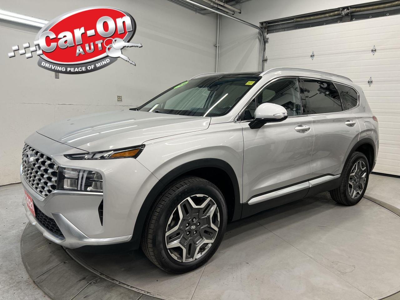 Used 2021 Hyundai Santa Fe Hybrid AWD | LEATHER | PANO ROOF | REMOTE START for sale in Ottawa, ON