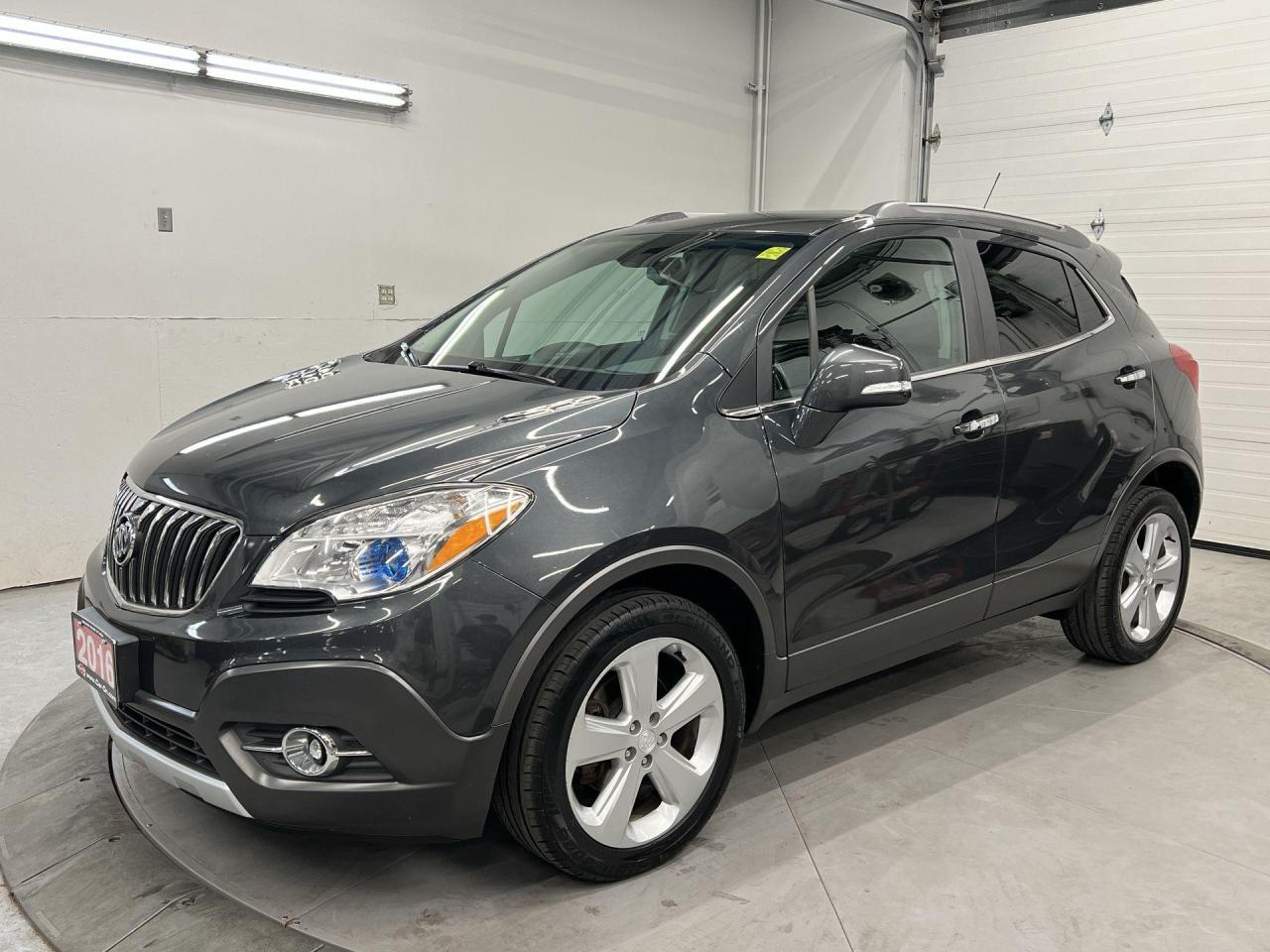 Used 2016 Buick Encore AWD | LEATHER | SUNROOF | REAR CAM | REMOTE START for sale in Ottawa, ON