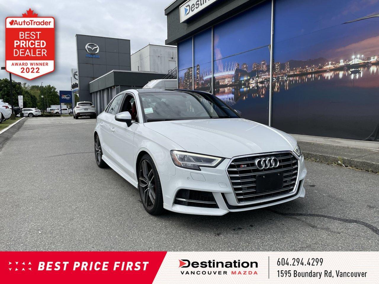 Used 2018 Audi S3 Sedan Technik | Sporty | Luxurious | Sunroof for sale in Vancouver, BC
