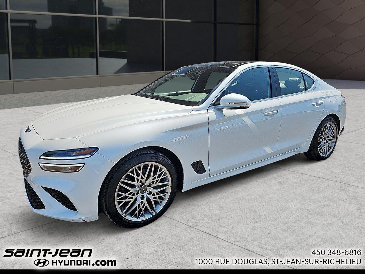 Used 2022 Genesis G70 2.0T Advanced AWD + BAS KILOMÉTRAGE for sale in Saint-Jean-sur-Richelieu, QC