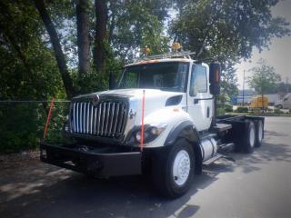 2012 International 7400 Cab and Chassis Diesel With Air Brakes, 7.6L L6 DIESEL engine, 6 cylinders, Plow Ready, Dump Ready,  2 door, automatic, 6X4, cruise control, air conditioning, AM/FM radio, power door locks, power windows, white exterior, grey interior, certificate and decal valid until October 2023. $29,780.00 plus $375 processing fee, $30,155.00 total payment obligation before taxes.  Listing report, warranty, contract commitment cancellation fee, financing available on approved credit (some limitations and exceptions may apply). All above specifications and information is considered to be accurate but is not guaranteed and no opinion or advice is given as to whether this item should be purchased. We do not allow test drives due to theft, fraud and acts of vandalism. Instead we provide the following benefits: Complimentary Warranty (with options to extend), Limited Money Back Satisfaction Guarantee on Fully Completed Contracts, Contract Commitment Cancellation, and an Open-Ended Sell-Back Option. Ask seller for details or call 604-522-REPO(7376) to confirm listing availability.