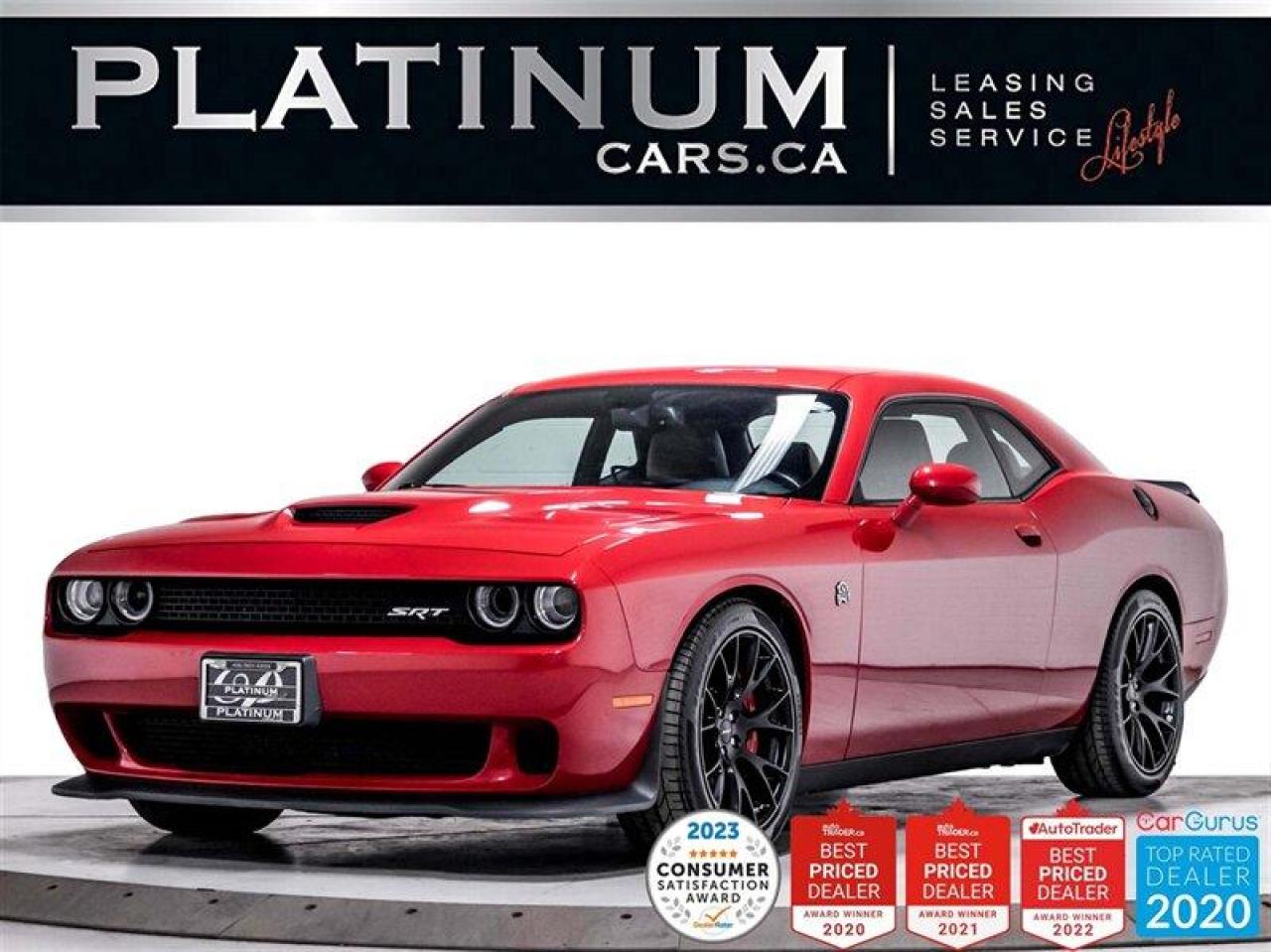 Used 2016 Dodge Challenger SRT Hellcat, COUPE, 707HP, MANUAL, SUPERCHARGED for sale in Toronto, ON