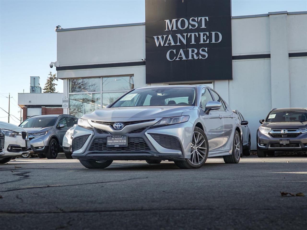 Used 2021 Toyota Camry HYBRID | UPGRADE | SE | LEATHER | SUNROOF | BLIND SPOT for sale in Kitchener, ON