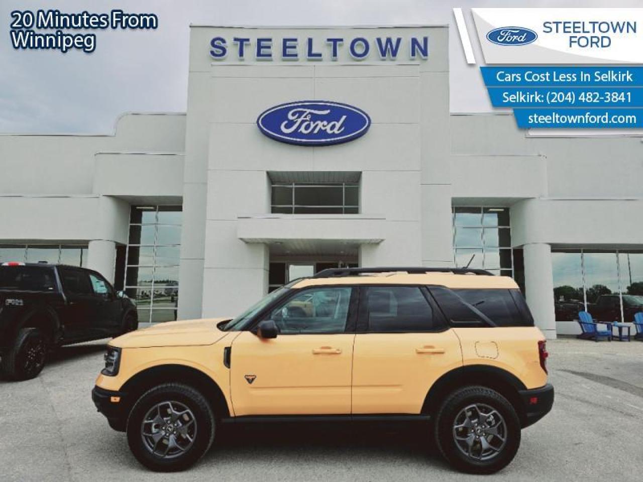 New 2023 Ford Bronco Sport Badlands  - Leather Seats for sale in Selkirk, MB