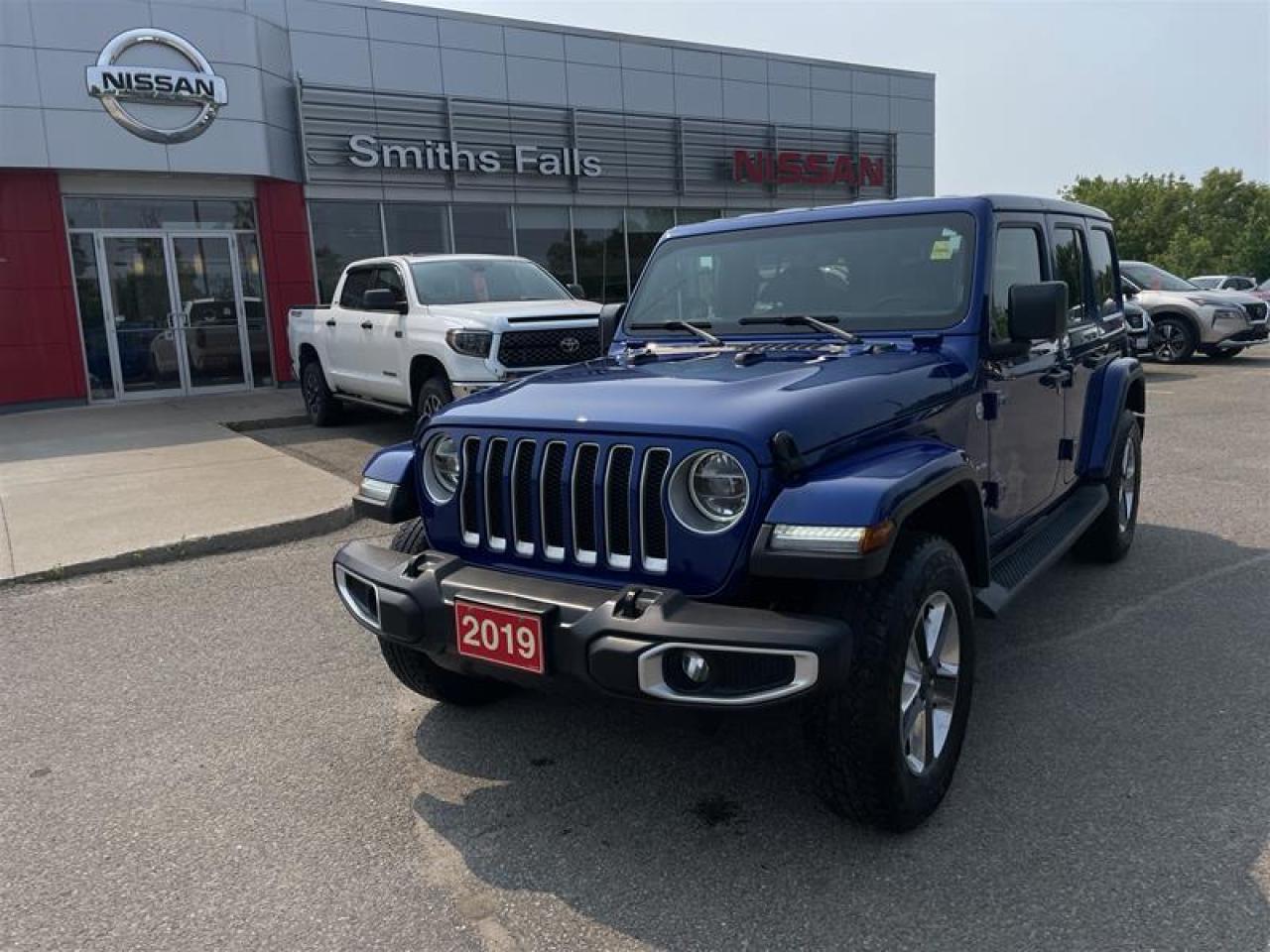 Used 2019 Jeep Wrangler JL Unlimited SAHARA for sale in Smiths Falls, ON