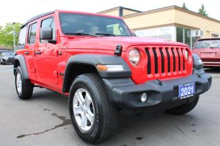 Used 2021 Jeep Wrangler Unlimited Sport S 4x4 for sale in Brampton, ON