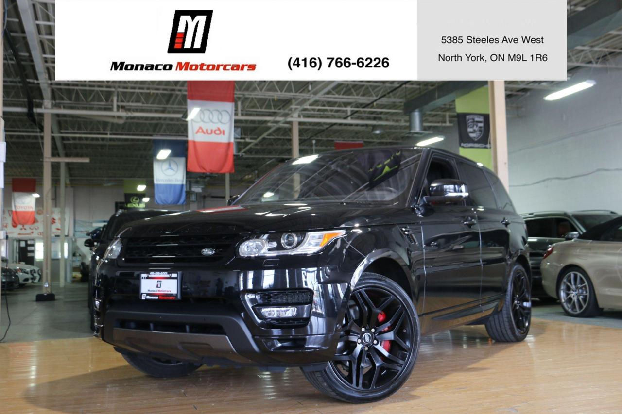 Used 2017 Land Rover Range Rover Sport HSE V6 SC - LEATHER|PANO|BLINDSPOT|LANEKEEP|CAMERA for sale in North York, ON