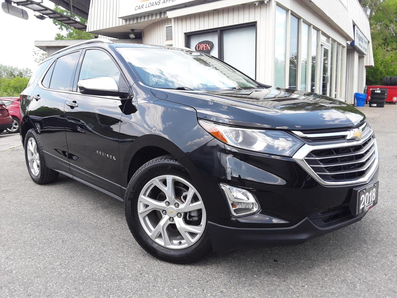 Used 2018 Chevrolet Equinox Premier - LEATHER! BACK-UP CAM! BSM! CARPLAY! for sale in Kitchener, ON