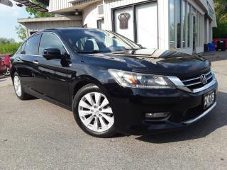 Used 2015 Honda Accord EX-L Sedan - LEATHER! BACK-UP/BLIND-SPOT CAM! SUNROOF! for sale in Kitchener, ON