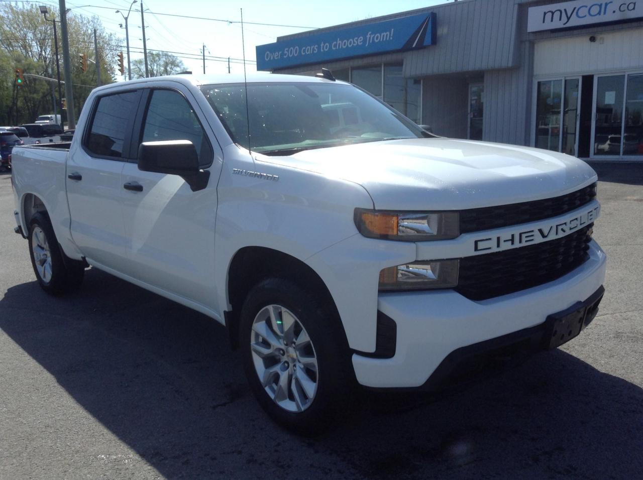Used 2021 Chevrolet Silverado 1500 Custom ALLOYS. BACKUP CAM. CARPLAY. AUTO-START. B/T. for sale in North Bay, ON