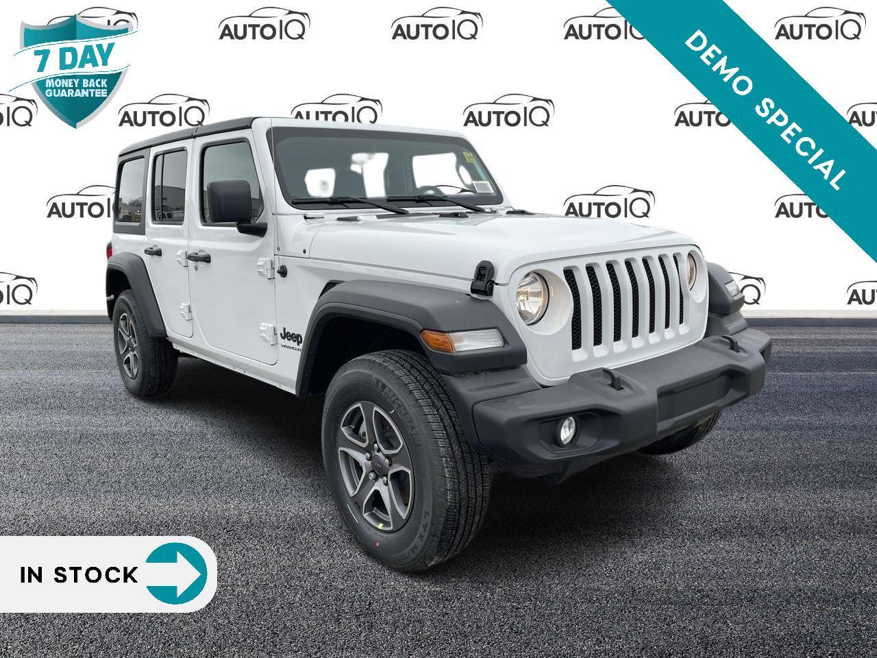 Used 2023 Jeep Wrangler Sport Beep, Beep, Demo Jeep! for sale in St. Thomas, ON