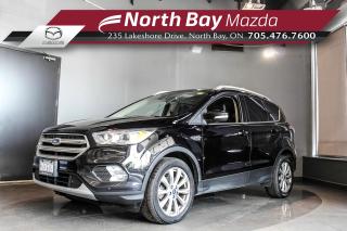 Used 2018 Ford Escape Titanium New Tires and Brakes! 4X4 - Navigation - Power Tailgate - Heated Seat/Steering Wheel for sale in North Bay, ON
