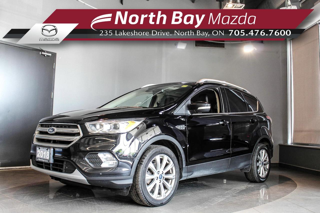 Used 2018 Ford Escape Titanium 4X4 - Navigation - Power Tailgate - Heated Seat/Steering Wheel for sale in North Bay, ON