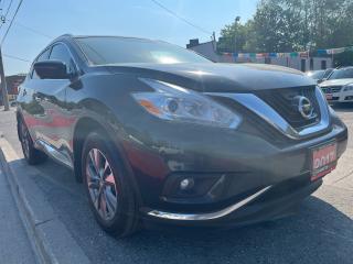 Used 2017 Nissan Murano AWD, BK UP CAMERA-LEATHER-PANORAMA ROOF-BLUETOOTH for sale in Scarborough, ON