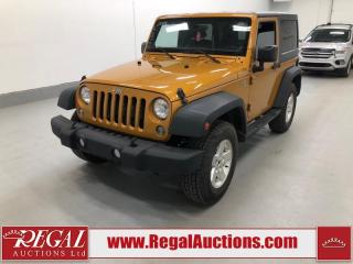 Used 2014 Jeep Wrangler SPORT for sale in Calgary, AB