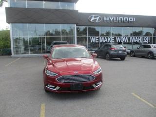 Used 2018 Ford Fusion Titanium AWD LOW KM for sale in Ottawa, ON