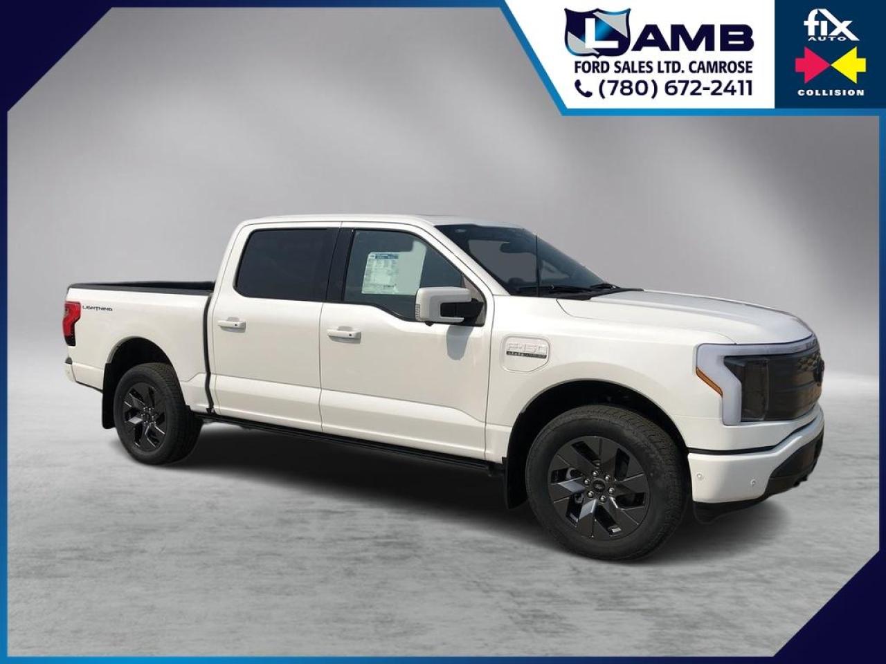 New 2023 Ford F-150 Lightning LARIAT 5.5' Box 511A for sale in Camrose, AB