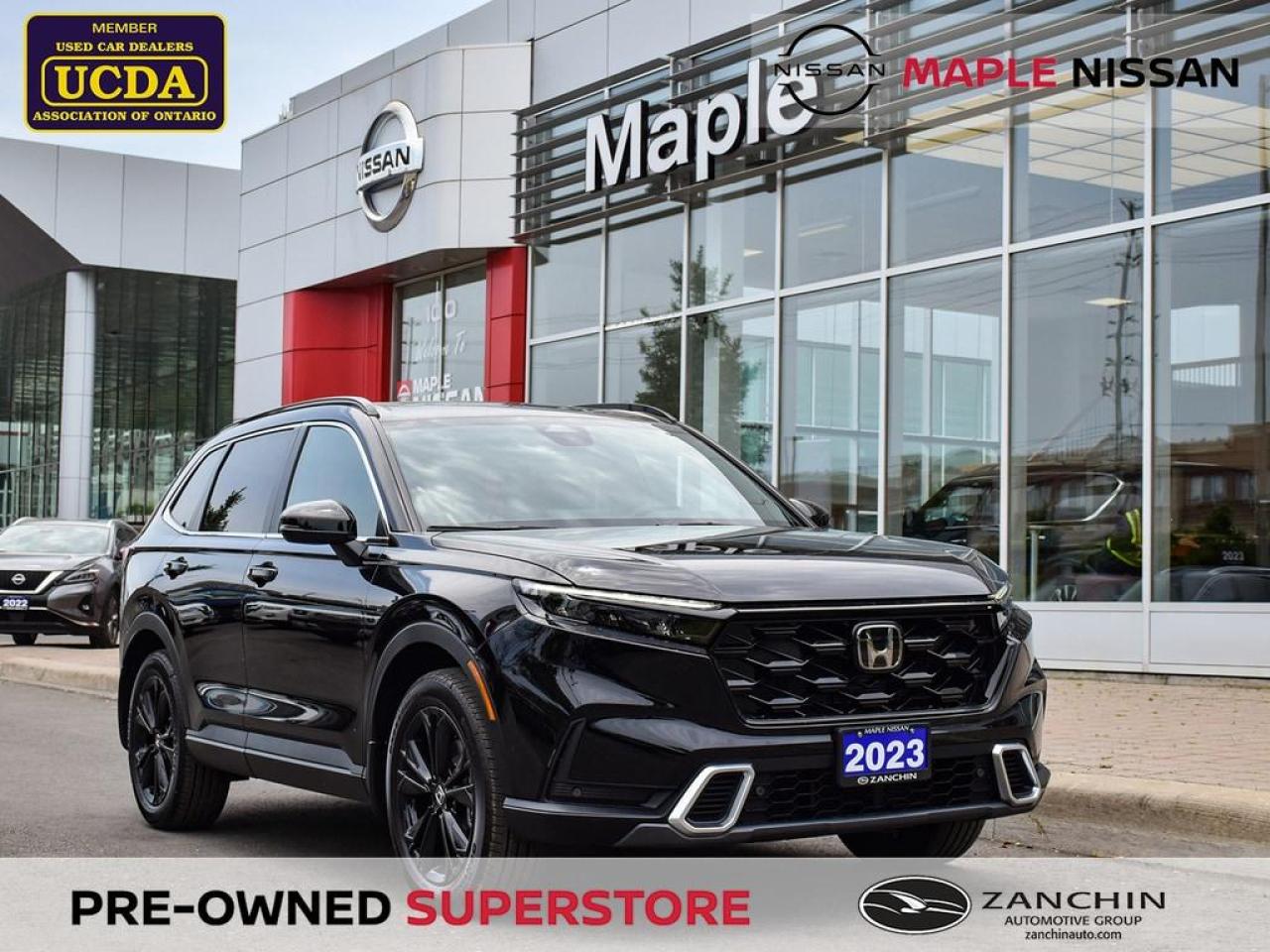 Used 2023 Honda CR-V Hybrid Touring AWD Navi Apple Carplay Blind Spot Bose for sale in Maple, ON