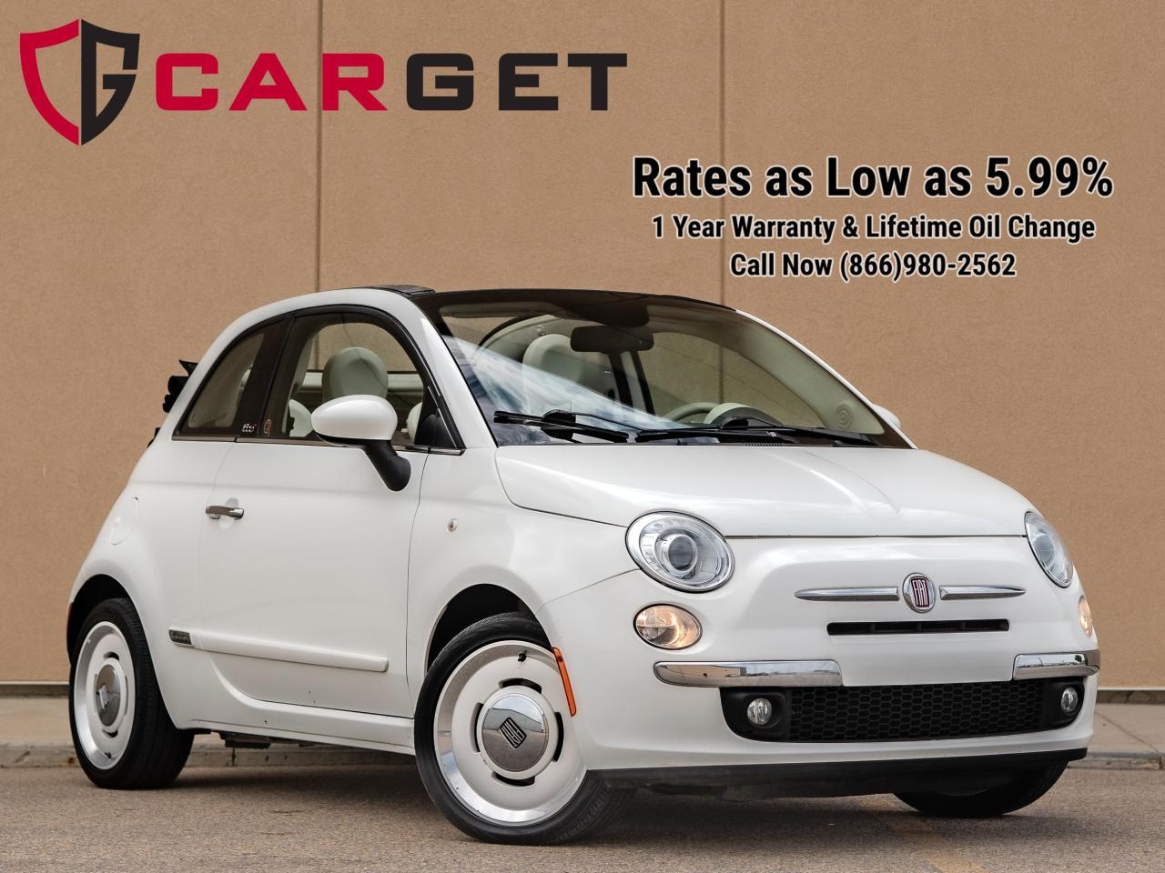 Used 2015 Fiat 500 C CONVERTIBLE - LOUNGE | 1957 EDITION | HEATED SEATS for sale in Saskatoon, SK