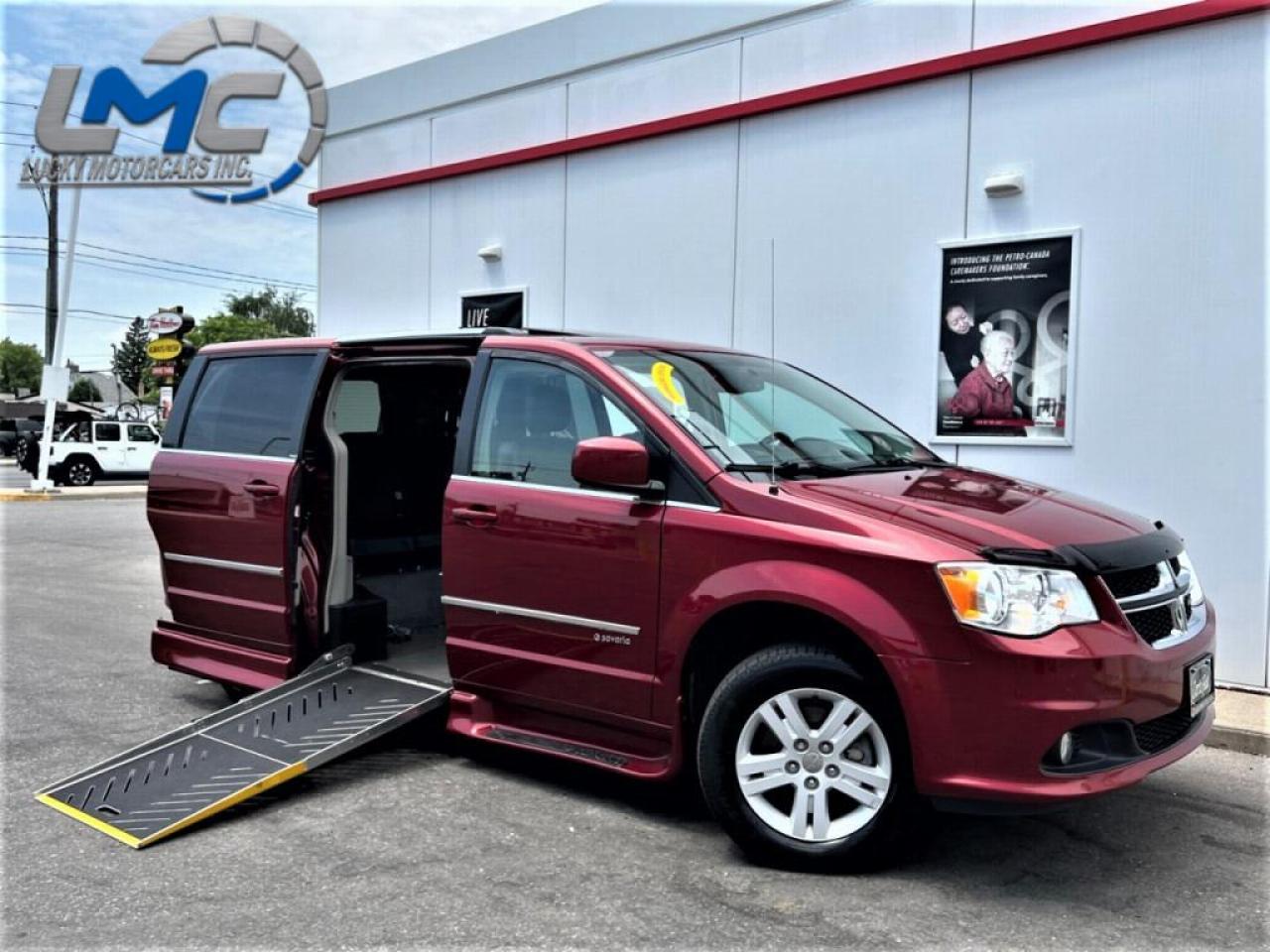 Used 2014 Dodge Grand Caravan CREW PLUS-MOBILITY WHEELCHAIR VAN-POWER FOLDING RAMP-40KMS for sale in Toronto, ON