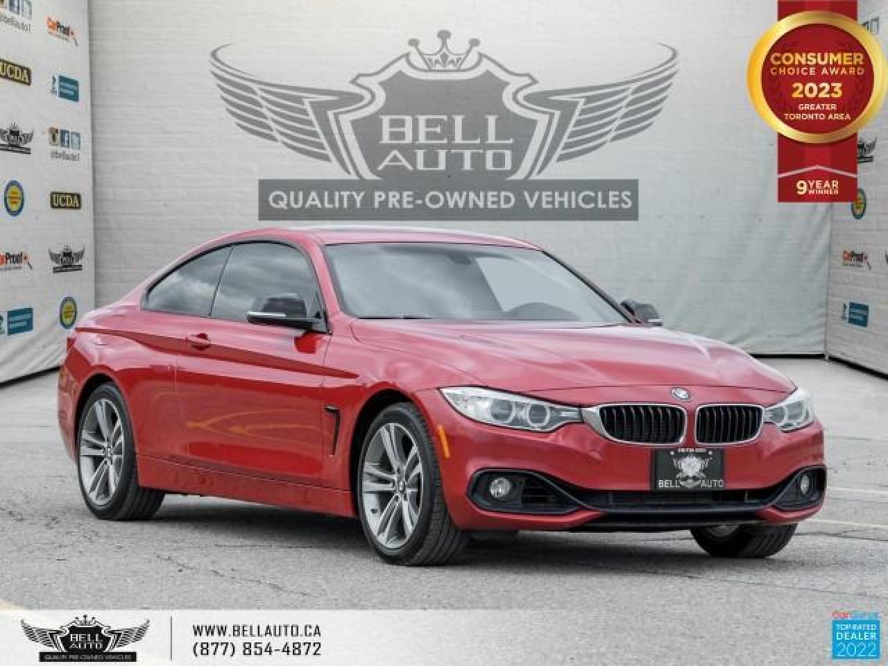 Used 2014 BMW 4 Series 428i xDrive, AWD, Navi, MoonRoof, ParkingSensor, SatelliteRadio, TurboCharged, RunFlatTires for sale in Toronto, ON