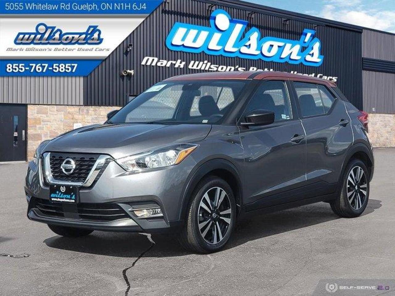 Used 2020 Nissan Kicks SV Two-Tone - Reverse Camera, Heated Seats, Keyless Entry, Power Group, Alloy Wheels & More! for sale in Guelph, ON