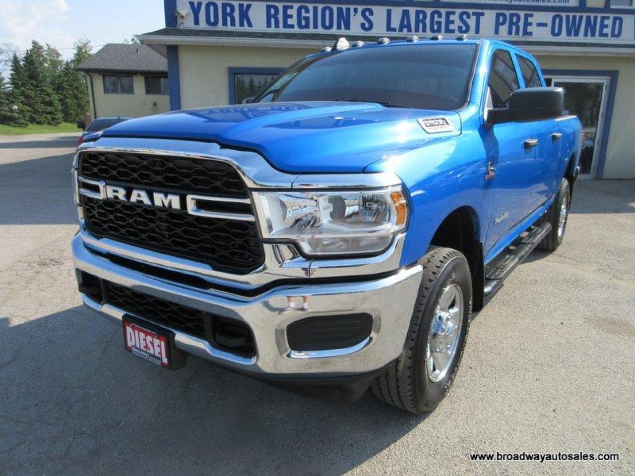 Used 2022 Dodge Ram 2500 3/4 TON TRADESMEN-EDITION 6 PASSENGER 6.7L - CUMMINS.. 4X4.. CREW-CAB.. 6.6-BOX.. BACK-UP CAMERA.. BLUETOOTH SYSTEM.. TOW SUPPORT.. for sale in Bradford, ON