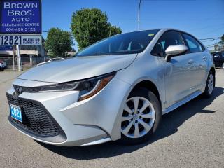 Used 2021 Toyota Corolla LOCAL, NO ACCIDENTS, 1 OWNER, LE for sale in Surrey, BC