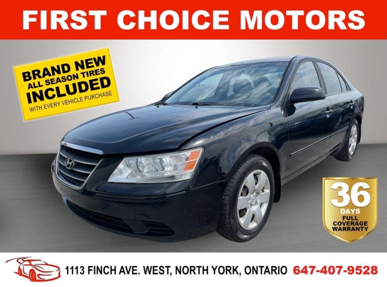 Used 2010 Hyundai Sonata GL ~AUTOMATIC, FULLY CERTIFIED WITH WARRANTY!!!~ for sale in North York, ON