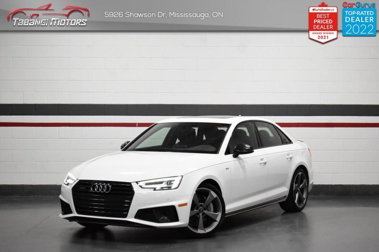 Used 2019 Audi A4 Progressiv  No Accident S-LINE Black Optics Navigation Sunroof Carplay for sale in Mississauga, ON