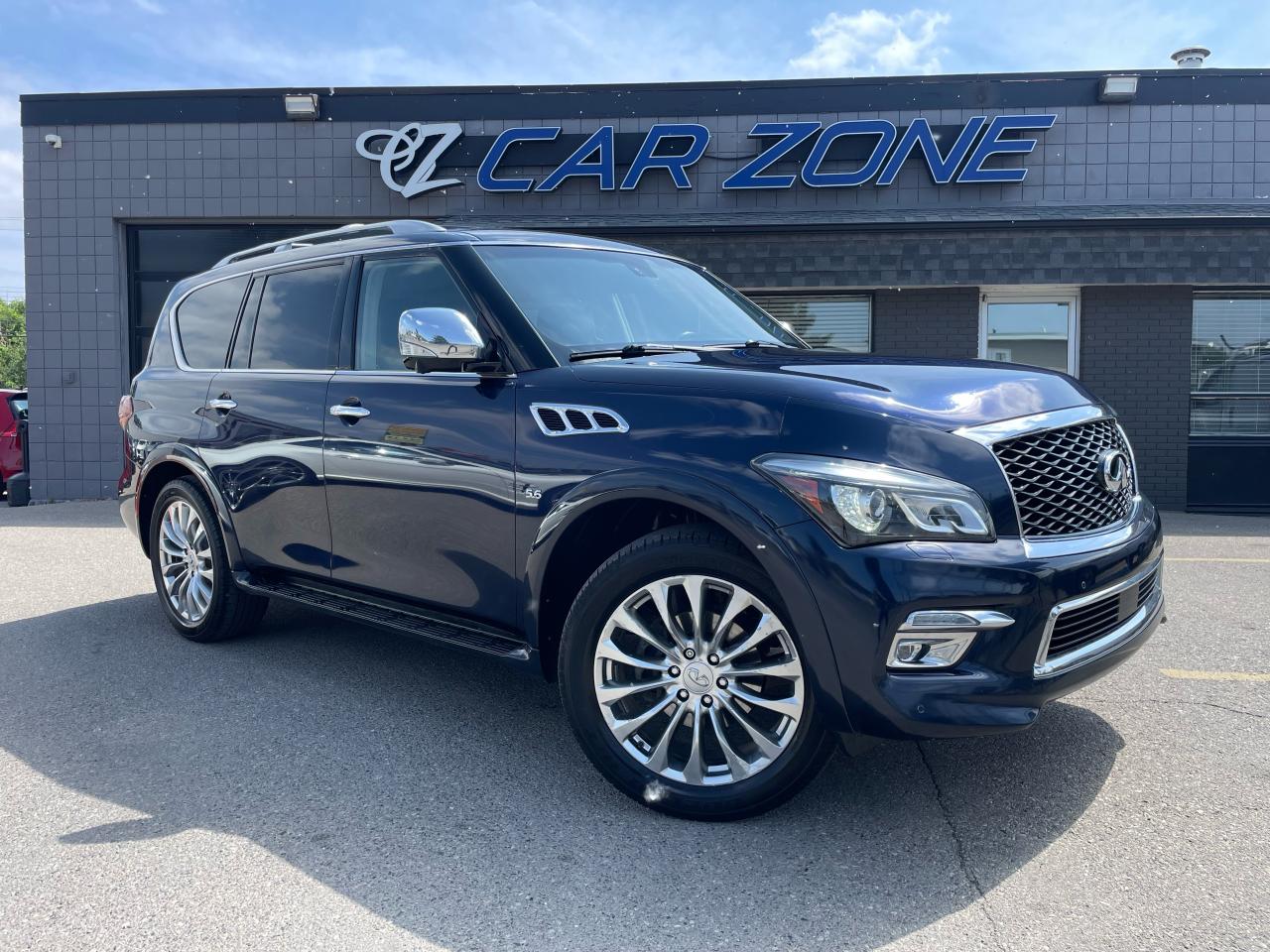 Used 2015 Infiniti QX80 LIMITED W/ TECH PACKAGE for sale in Calgary, AB