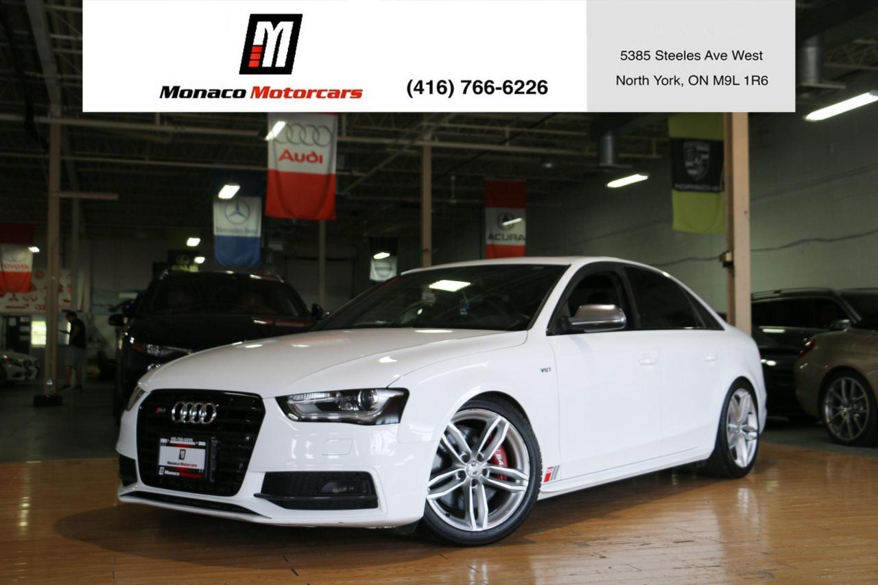 Used 2015 Audi S4 TECHNIK - ECS|SPORTDIFF|BLINDSPOT|BANG&OLUFSEN for sale in North York, ON