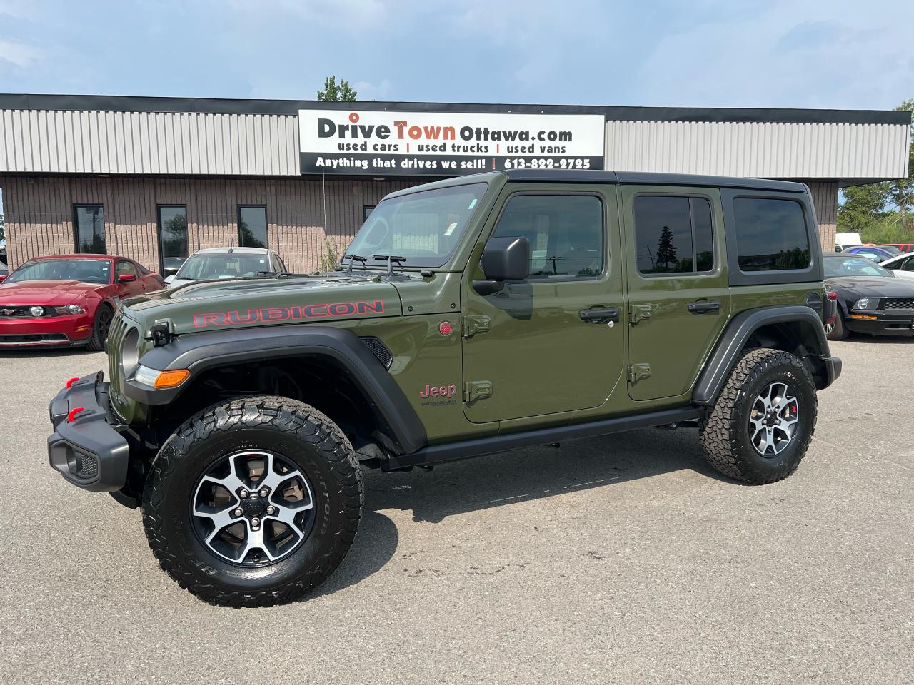 Used 2021 Jeep Wrangler Unlimited Rubicon **2.0L TURBO** for sale in Ottawa, ON