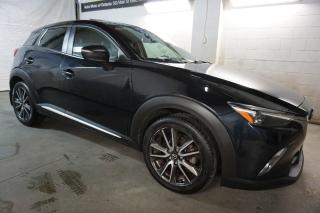Used 2016 Mazda CX-3 GT AWD CERTIFIED CAMERA LEATHER HEATED SEATS HEAD-UP DISPLAY CRUISE ALLOYS for sale in Milton, ON