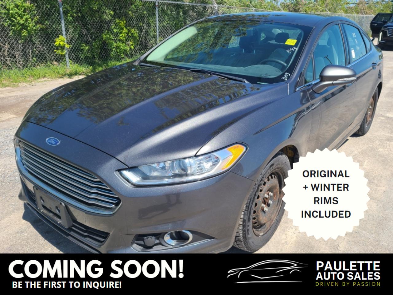 Used 2016 Ford Fusion SE / Clean CarFax / Nicely Equipped! for sale in Kingston, ON