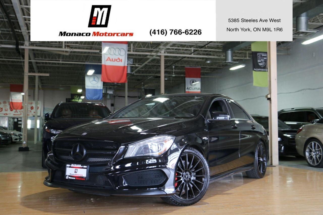 Used 2015 Mercedes-Benz CLA-Class CLA45 AMG - LEATHER|PANO|BLINDSPOT|NAVI|CAMERA for sale in North York, ON