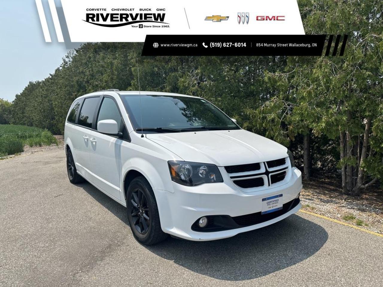 Used 2020 Dodge Grand Caravan GT LEATHER UPHOLSTERY | 7 PASSENGER | REMOTE START | DVD PLAYER for sale in Wallaceburg, ON