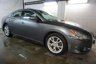 Used 2014 Nissan Maxima V6 SV *NISSAN SERVICE* CERTIFIED CAMERA BLUETOOTH LEATHER HEATED SEATS SUNROOF CRUISE ALLOYS for sale in Milton, ON