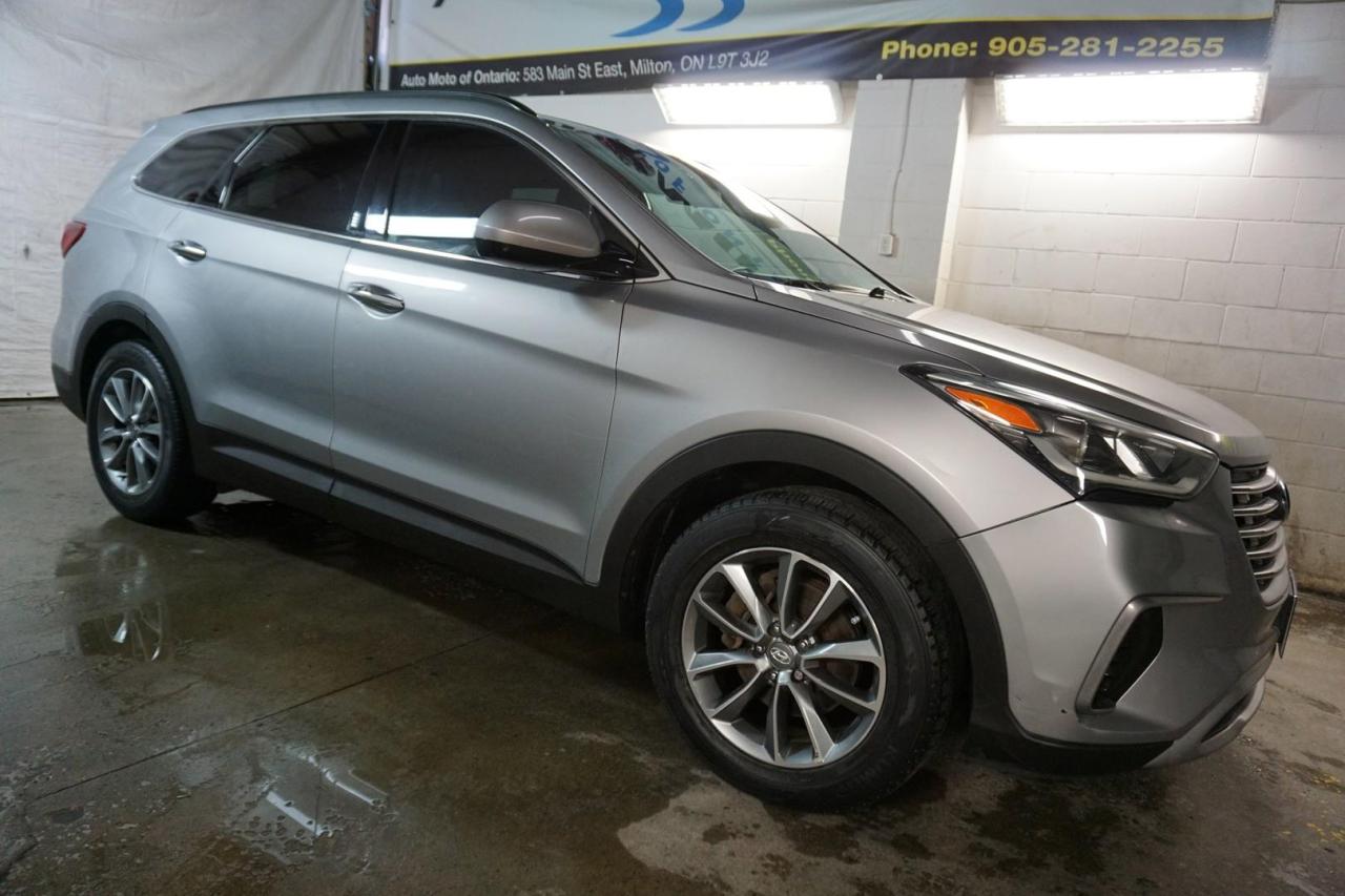 2017 Hyundai Santa Fe SE XL 7 PSSNGRS *FREE ACCIDENT* CERTIFIED CAMERA BLUETOOTH LEATHER HEATED SEATS CRUISE ALLOYS