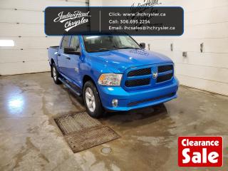 <b>Heavy Duty Suspension,  Tow Package,  Power Mirrors,  Rear Camera!</b><br> <br> <br> <br>  Get the job done right with this rugged Ram 1500 Classic pickup. <br> <br>The reasons why this Ram 1500 Classic stands above its well-respected competition are evident: uncompromising capability, proven commitment to safety and security, and state-of-the-art technology. From its muscular exterior to the well-trimmed interior, this 2023 Ram 1500 Classic is more than just a workhorse. Get the job done in comfort and style while getting a great value with this amazing full-size truck. <br> <br> This blue Crew Cab 4X4 pickup   has a 8 speed automatic transmission and is powered by a  305HP 3.6L V6 Cylinder Engine.<br> <br> Our 1500 Classics trim level is Tradesman. This Ram 1500 Tradesman is ready for whatever you throw at it, with a great selection of standard features such as class II towing equipment including a hitch, wiring harness and trailer sway control, heavy-duty suspension, cargo box lighting, and a locking tailgate. Additional features include heated and power adjustable side mirrors, UCconnect 3, cruise control, air conditioning, vinyl floor lining, and a rearview camera. This vehicle has been upgraded with the following features: Heavy Duty Suspension,  Tow Package,  Power Mirrors,  Rear Camera. <br><br> View the original window sticker for this vehicle with this url <b><a href=http://www.chrysler.com/hostd/windowsticker/getWindowStickerPdf.do?vin=3C6RR7KG1PG641199 target=_blank>http://www.chrysler.com/hostd/windowsticker/getWindowStickerPdf.do?vin=3C6RR7KG1PG641199</a></b>.<br> <br>To apply right now for financing use this link : <a href=https://www.indianheadchrysler.com/finance/ target=_blank>https://www.indianheadchrysler.com/finance/</a><br><br> <br/> Weve discounted this vehicle $15324. See dealer for details. <br> <br>At Indian Head Chrysler Dodge Jeep Ram Ltd., we treat our customers like family. That is why we have some of the highest reviews in Saskatchewan for a car dealership!  Every used vehicle we sell comes with a limited lifetime warranty on covered components, as long as you keep up to date on all of your recommended maintenance. We even offer exclusive financing rates right at our dealership so you dont have to deal with the banks.
You can find us at 501 Johnston Ave in Indian Head, Saskatchewan-- visible from the TransCanada Highway and only 35 minutes east of Regina. Distance doesnt have to be an issue, ask us about our delivery options!

Call: 306.695.2254<br> Come by and check out our fleet of 30+ used cars and trucks and 80+ new cars and trucks for sale in Indian Head.  o~o