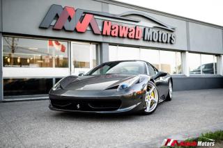 Used 2014 Ferrari 458 ITALIA |LOW KMS|NO LUXURY TAX|RED LEATHER INTERIOR| for sale in Brampton, ON